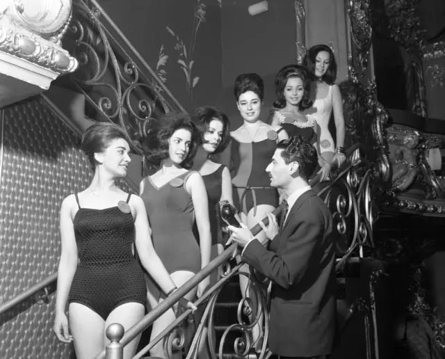  Miss Bolívia, Miss Colômbia, Miss Venezuela, Miss Argentina, Miss México e Miss Brasil