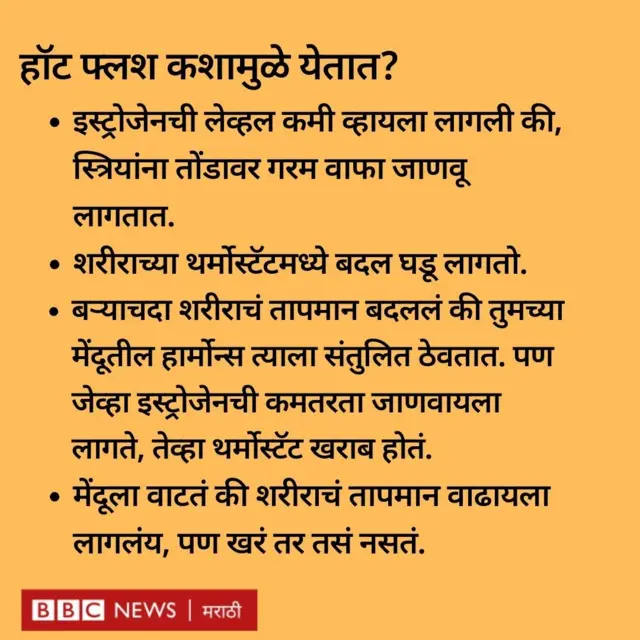 हॉट फ्लशेस 