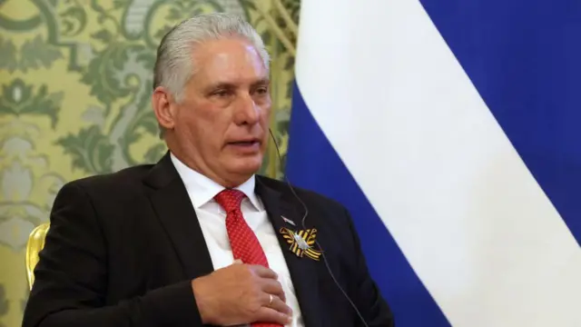 কিউবার প্রেসিডেন্ট মিগুয়েল দিয়াজ-ক্যানেল