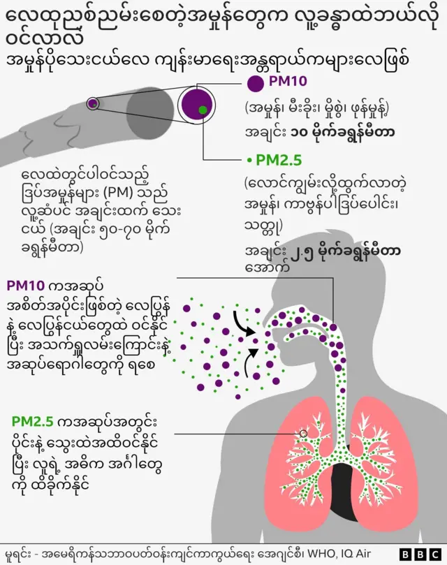 Graphic about air quality