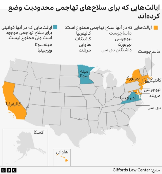 نقشه آمریکا