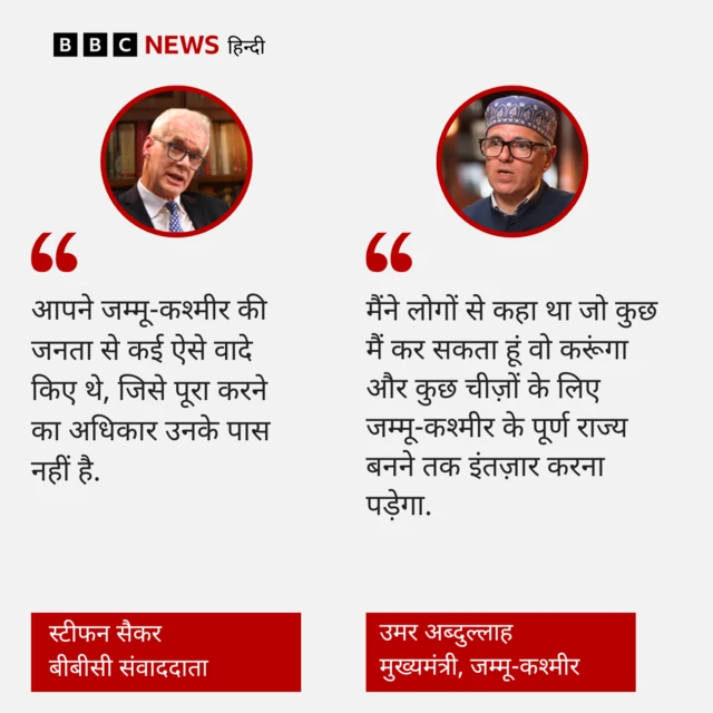 उमर अब्दुल्लाह का इंटरव्यू