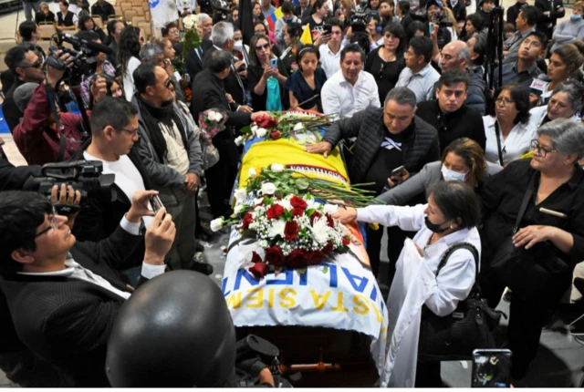 Fernando Villavicencio'nun cenazesi