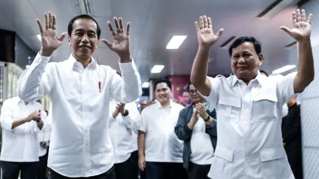 Pertemuan Jokowi dan Prabowo Subianto pada 13 Juli 2019