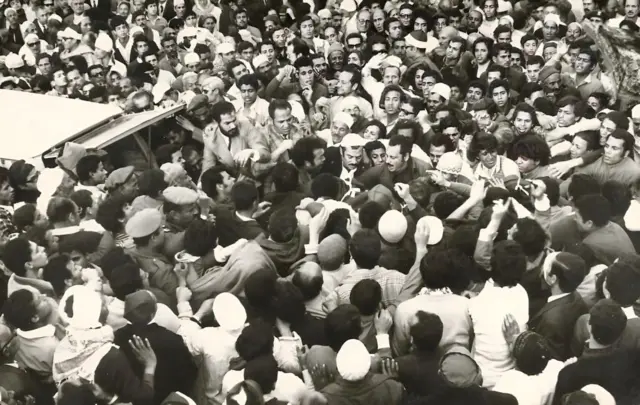 جنازة حاشدة للشيخ سيد النقشبندي عام 1976