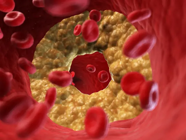 রক্তে এলডিএল কোলেস্টেরলের মাত্রা বাড়লে ধমনীর দেওয়ালে প্লাক জমতে পারে-প্রতীকী ছবি