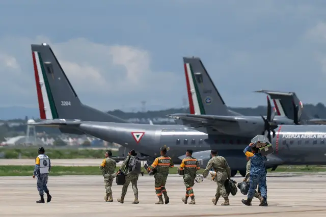 Personal mexicano con destino a Venezuela