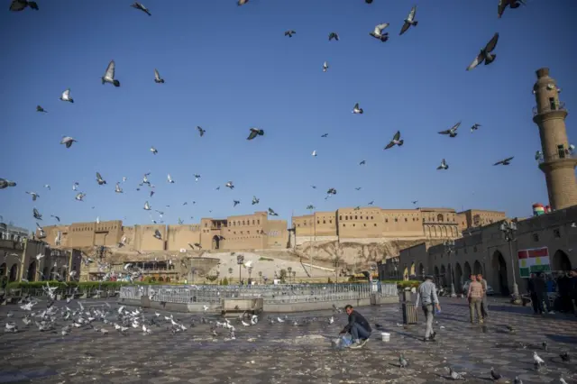 Nüfus sayımı sırasında Erbil'in merkezi 