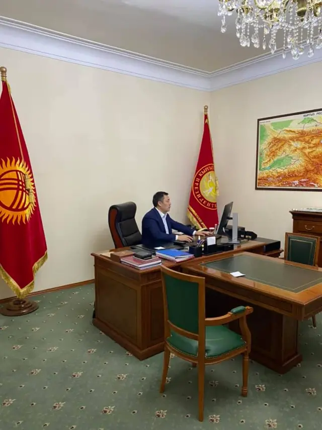 Президент Садыр Жапаров