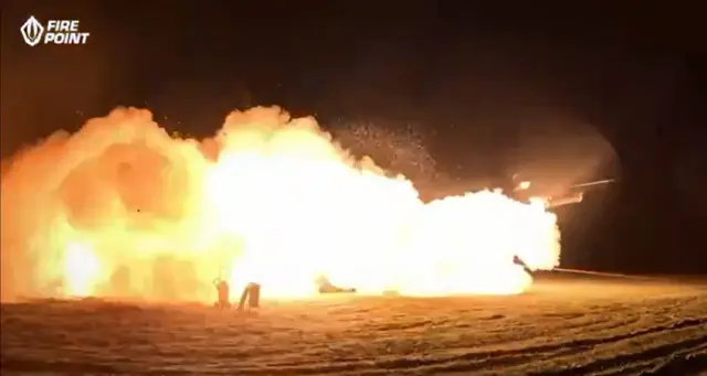 Ракет взлітає з пускової установки