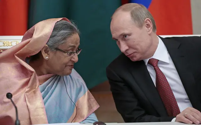 হাসিনা ও পুতিন 