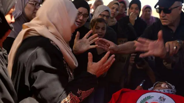 جنازة شاب فلسطيني