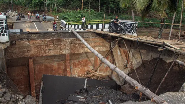 jalur jalan terputus di Sukabumi