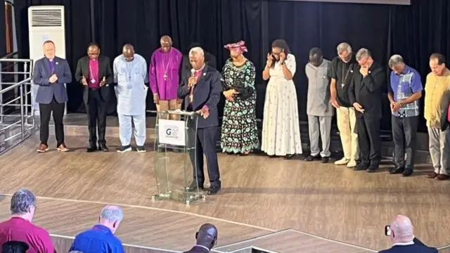 Nzuko ndị otu 'Gafcon 26' nke e mere n'Abuja ebe a họpụtara Laurent Mbanda dịka onyeisioche otu ahụ