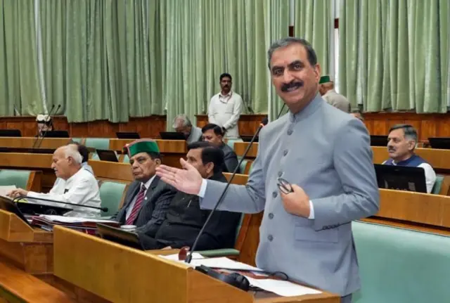 હિમાચલ પ્રદેશનાં મુખ્ય મંત્રી સુખવિંદરસિંહ સુક્ખુ
