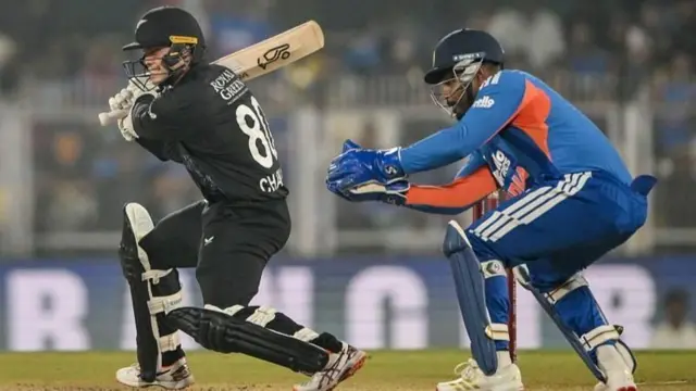 ઇશાન કિશન સદી, ભારત અને ન્યૂઝીલેન્ડ ટી20 ટુર્નામેન્ટ, ક્રિકેટ સમાચાર, બીબીસી ગુજરાતી 