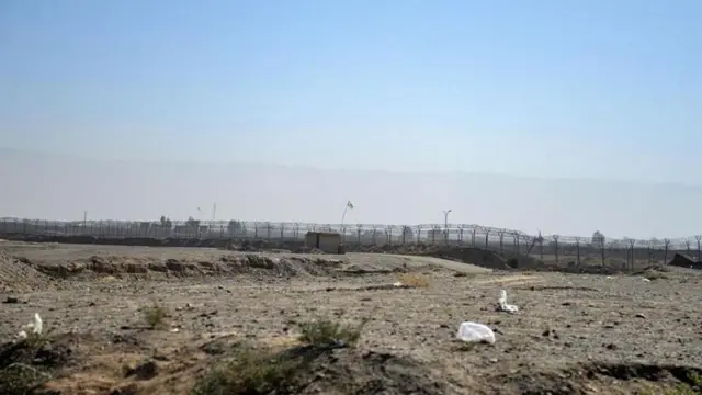 डूरंड रेखा सीमा क्षेत्र का दृश्य