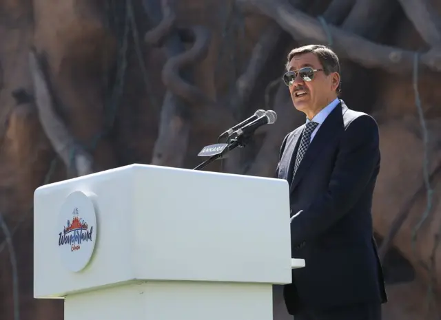 Melih Gökçek 20 Mart 2019'da Ankapark'ın açılışında konuşuyor