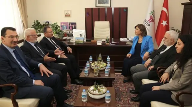 AKP'nin HDP ziyareti