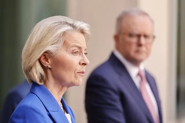 ဥရောပကော်မရှင်ဥက္ကဋ္ဌ အာဆူလာ ဖွန်ဒါလိုင်ယန်