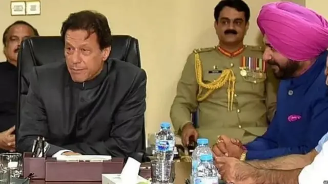 عمران خان اور نوجوت سنگھ سدھو