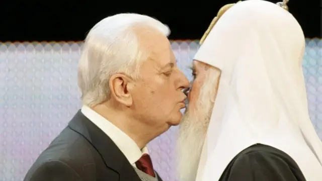 Кравчук (слева) и Филарет