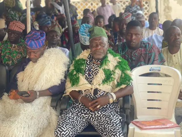 Chiefs siddon for Olubadan burial