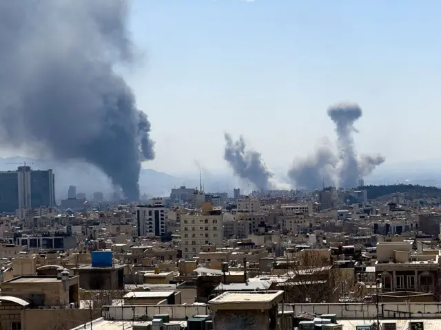 Aworan ikọlu ni Tehran, orilẹede Iran.