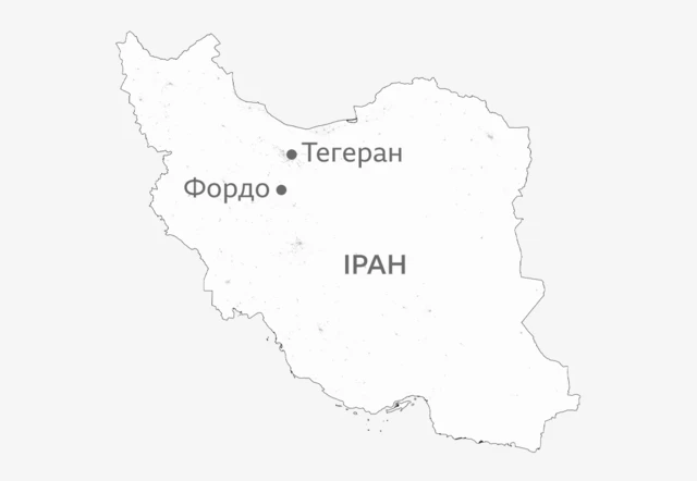 Карта, де позначений Фордо