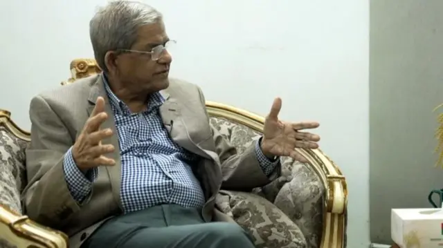 বিএনপির মহাসচিব মির্জা ফখরুল ইসলাম আলমগীর