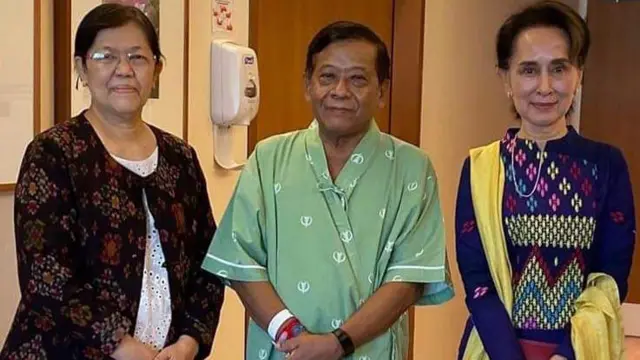 ဒေါ်အောင်ဆန်းစုကြည်၊ ဒေါက်တာဇော်မြင့်မောင်နဲ့ ဇနီး ဒေါက်တာ ယုယုမေ