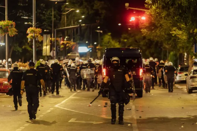 протест у ваљеву, полиција у ваљеву