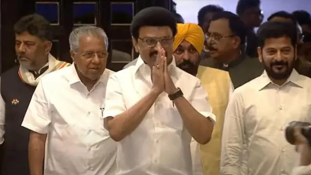 தொகுதி மறுவரையறை, சென்னையில் ஸ்டாலின் தலைமையில் கூட்டம்