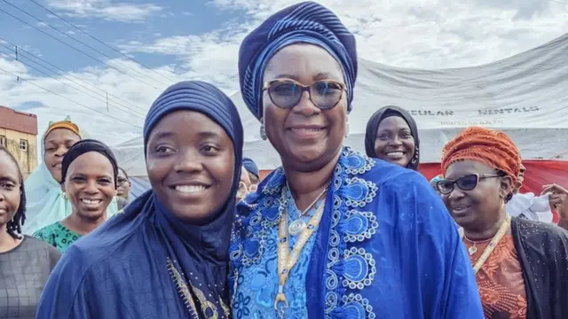 Aminat Yusuf and LASU Vice Chancellor, Prof. Ibiyemi Olatunji-Bello