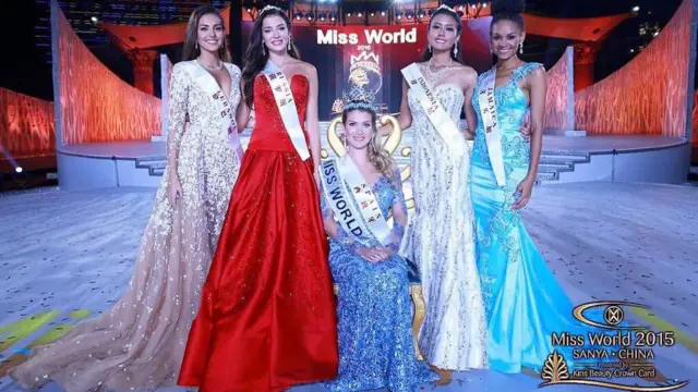 Maria Harfanti di kontes Miss World 2015