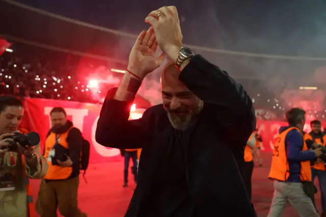 dejan stanković, zvezda, zvezda prvak srbije, zvezda slavi titulu