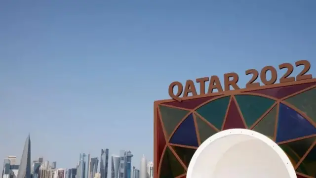 logo de la coupe du monde au Qatar