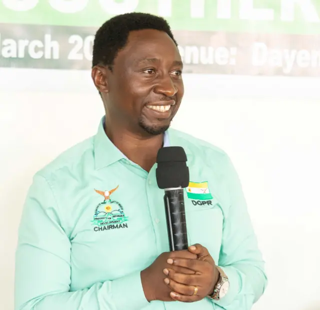 Frank Habineza ukuriye ishyaka riharanira demokarasi no kurengera ibidukikije mu Rwanda