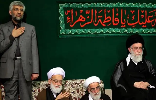 خامنه‌ای و جلیلی