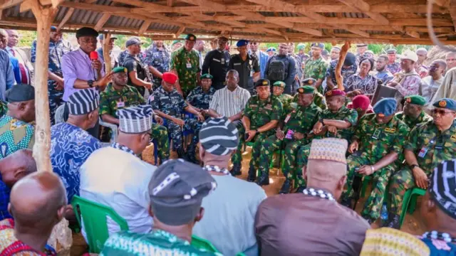 IGP, Kayode Egbetokun, plus di Chief of Defence Staff, General Christopher Musa, arrive Benue State, in response to di recent wave of brutal attacks wey don claim di lives of innocent men, women, and children.