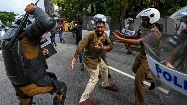 Protests Roil Sri Lanka