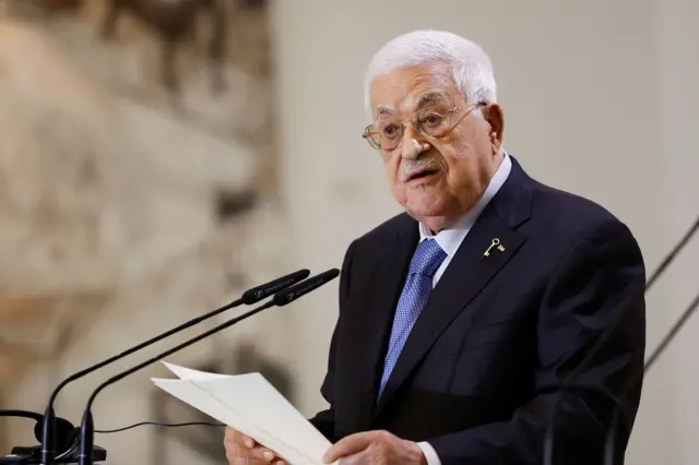 Mahmud Abás.