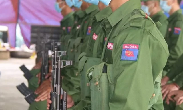 MNDAA တပ်ဖွဲ့ဝင်တချို့ (ပုံဟောင်း)