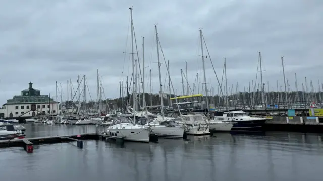 Boats in a marina in Oslo 