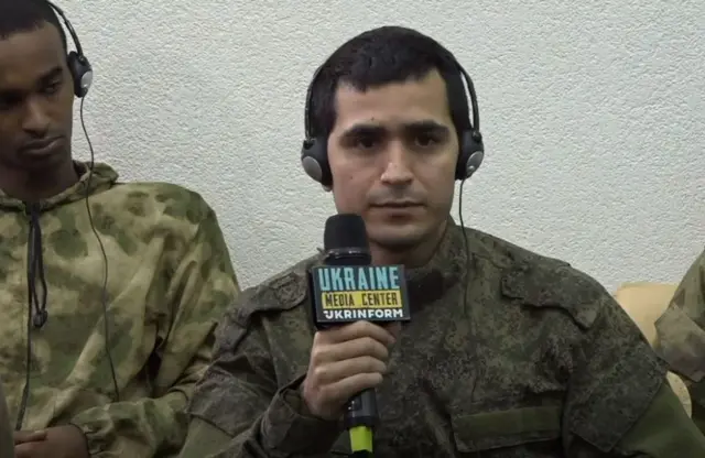 युक्रेनले युद्धबन्दी बनाएकाहरू