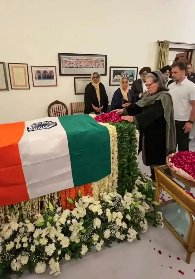 மன்மோகன் சிங் இறுதிச்சடங்கு நிறைவு