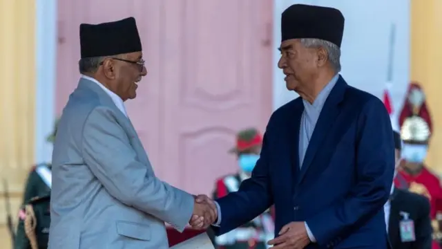 देउवा र प्रचण्ड