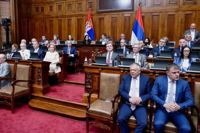 влада србије, влада ђуре мацута, министри у влади србије, влада србије на седници скупштине