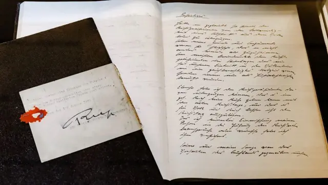 sveske sa rukopisom za koje se verovalo da su Hitlerovi dnevnici