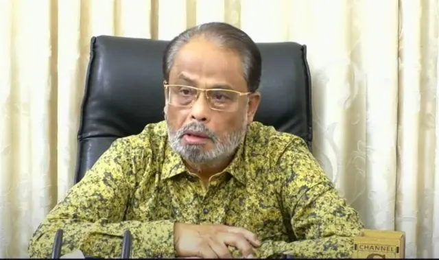 জাতীয় পার্টির চেয়ারম্যান জিএম কাদের